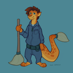 Dragon Janitor