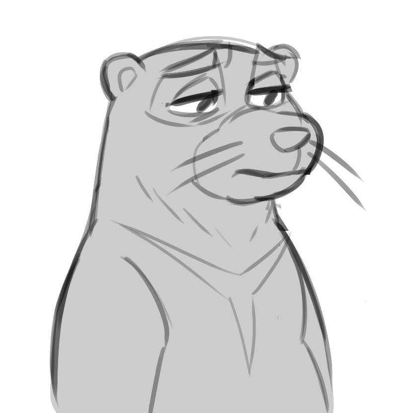 Otter Sad